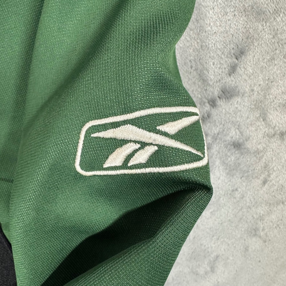 Reebok NFL New York Jets Authentic Sideline Jacket Mens XL Green Full Zip Hooded - Picture 6 of 16